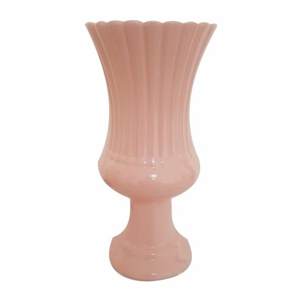 Vaso Rosa Candy Taça Gomo G